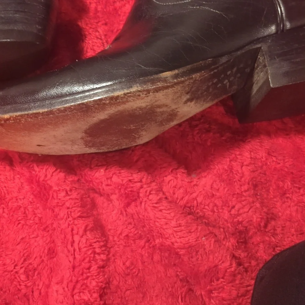 Rios of Mercedes Dark Leather Western Boots - Picture 8 of 9